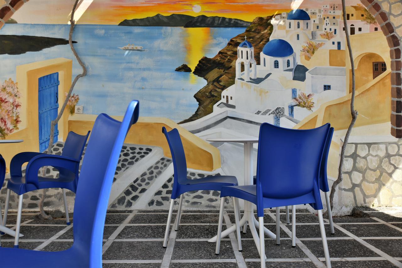 Kafouros Hotel Kamari  Luaran gambar