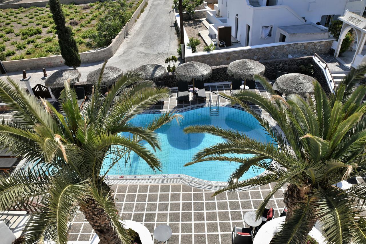 Kafouros Hotel Kamari  Luaran gambar