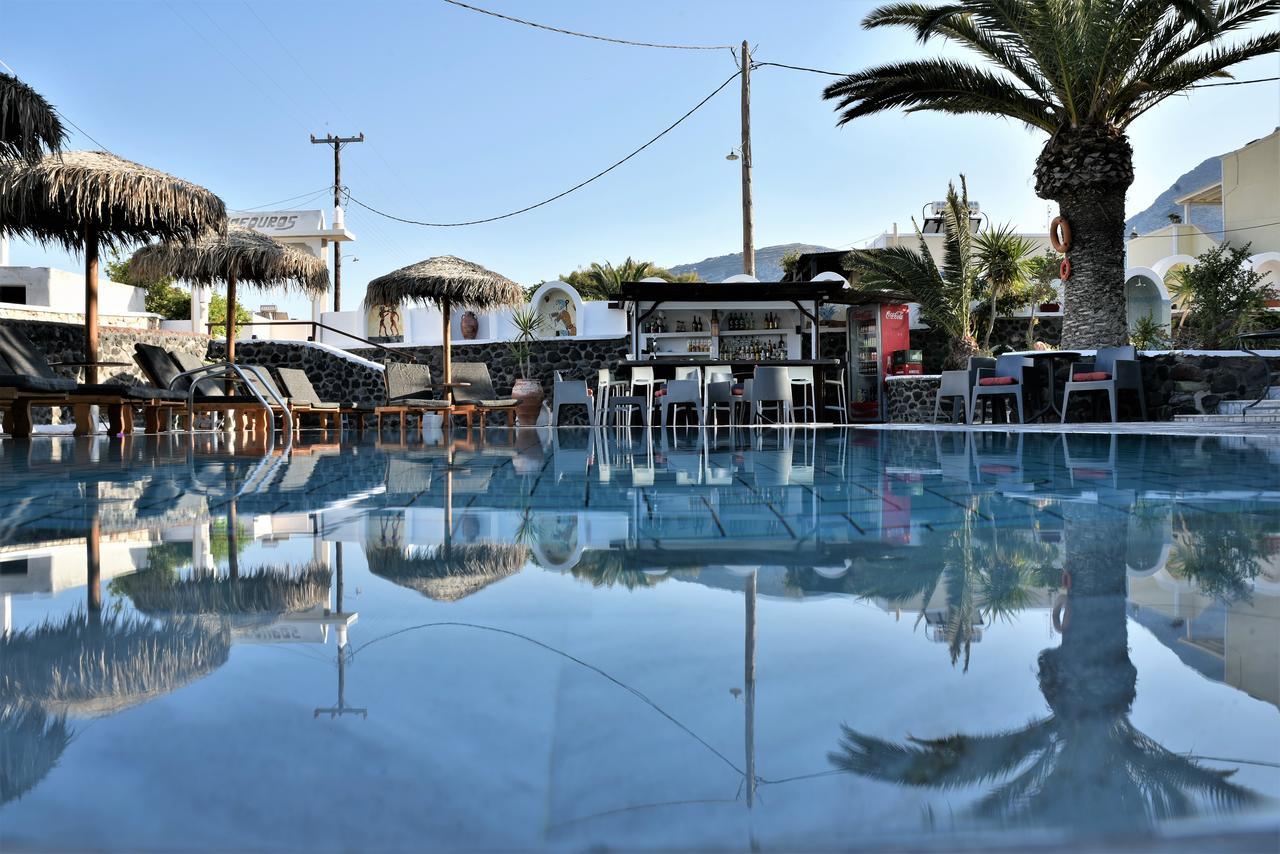 Kafouros Hotel Kamari  Luaran gambar
